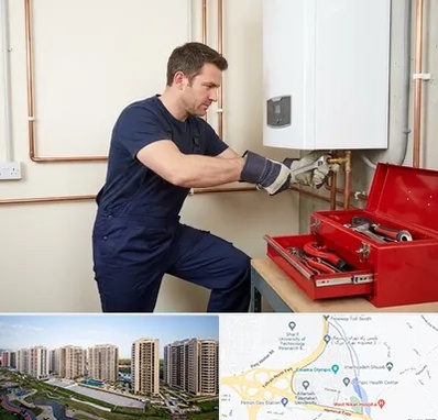 نصب آبگرمکن در المپیک