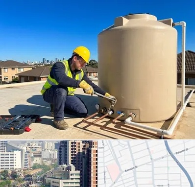 نصب منبع آب در خیابان بهشتی