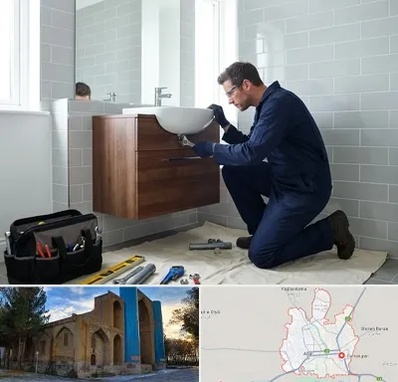 نصب روشویی در اهر