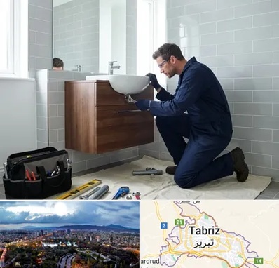نصب روشویی در تبریز