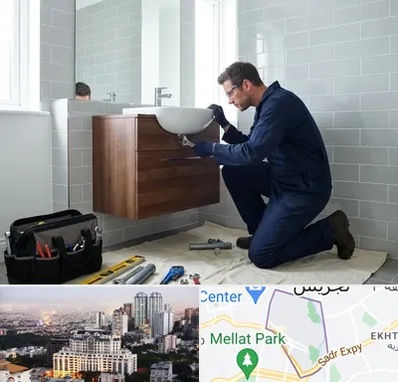 نصب روشویی در الهیه 