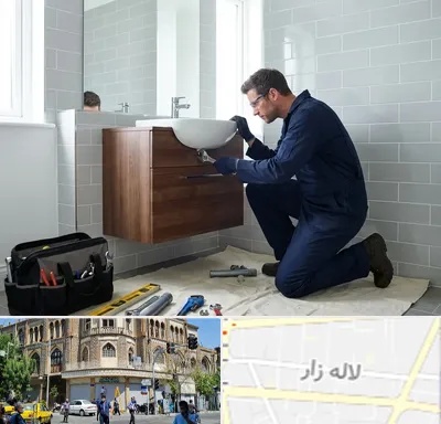 نصب روشویی در لاله زار