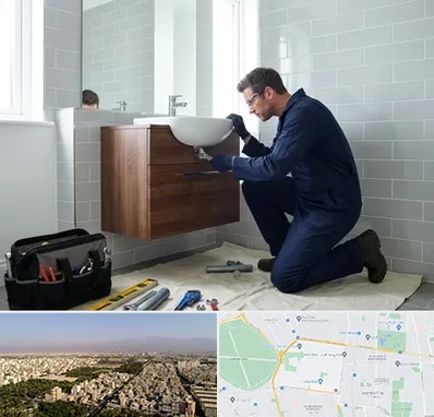 نصب روشویی در نازی آباد