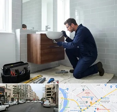 نصب روشویی در زیتون کارمندی اهواز