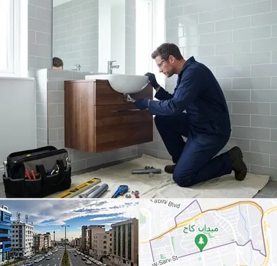 نصب روشویی در سعادت آباد 