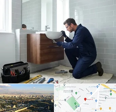 نصب روشویی در هنگام