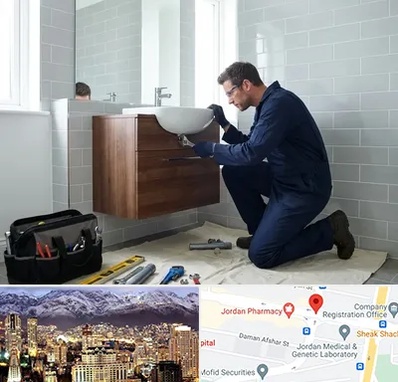 نصب روشویی در جردن