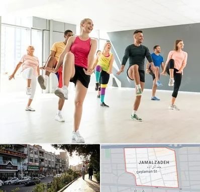 باشگاه زومبا در خیابان جمالزاده