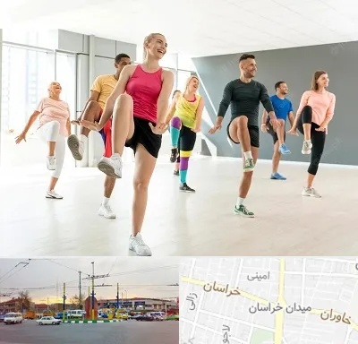 باشگاه زومبا در میدان خراسان