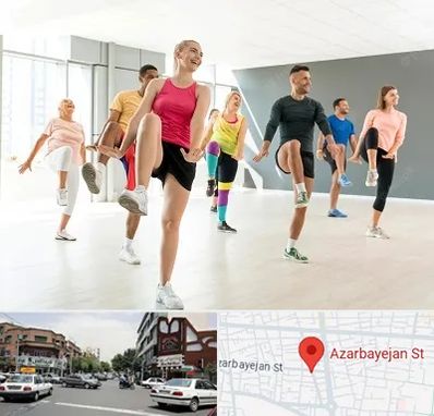 باشگاه زومبا در خیابان آذربایجان