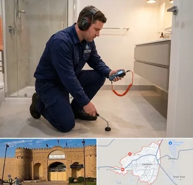 تشخیص ترکیدگی لوله در ایرانشهر