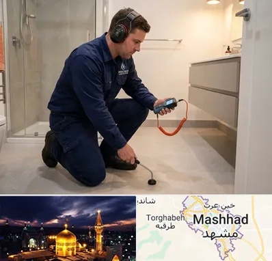 تشخیص ترکیدگی لوله در مشهد