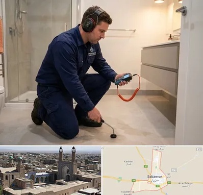 تشخیص ترکیدگی لوله در سبزوار