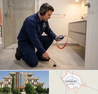 تشخیص ترکیدگی لوله در دهدشت