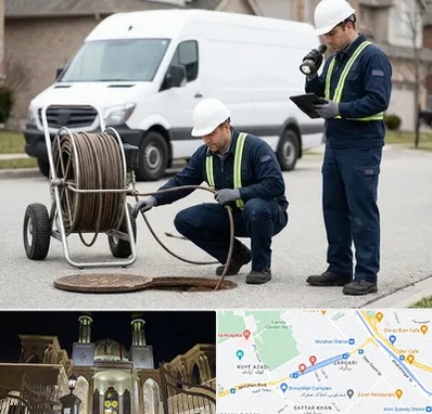 چاه بازکنی و تخلیه چاه در زرگری شیراز 