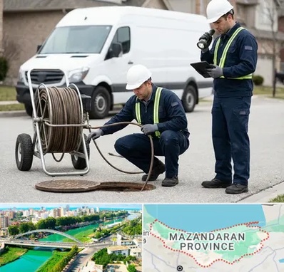 چاه بازکنی و تخلیه چاه در مازندران