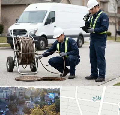 چاه بازکنی و تخلیه چاه در فلاح
