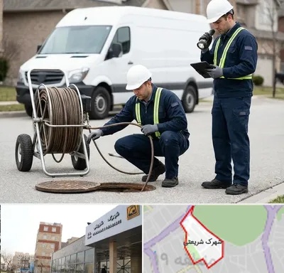 چاه بازکنی و تخلیه چاه در شهرک شریعتی