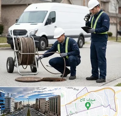 چاه بازکنی و تخلیه چاه در سعادت آباد 