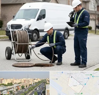 چاه بازکنی و تخلیه چاه در کیانمهر کرج 