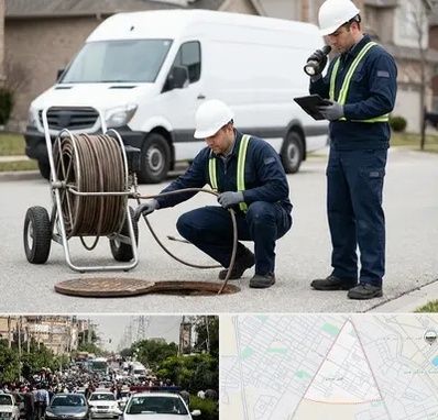 چاه بازکنی و تخلیه چاه در سیدی مشهد 