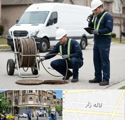 چاه بازکنی و تخلیه چاه در لاله زار
