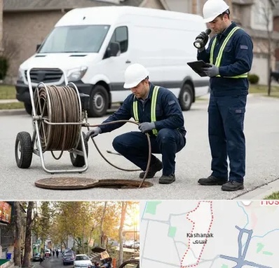 چاه بازکنی و تخلیه چاه در کاشانک