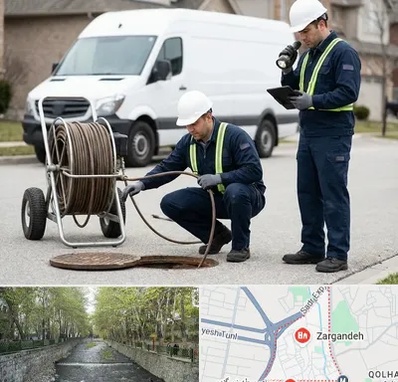 چاه بازکنی و تخلیه چاه در زرگنده