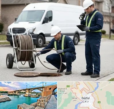 چاه بازکنی و تخلیه چاه در دزفول