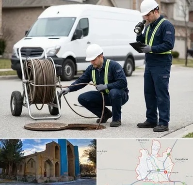 چاه بازکنی و تخلیه چاه در اهر