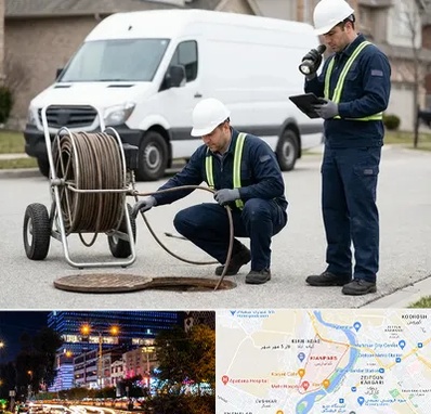 چاه بازکنی و تخلیه چاه در کیانپارس اهواز