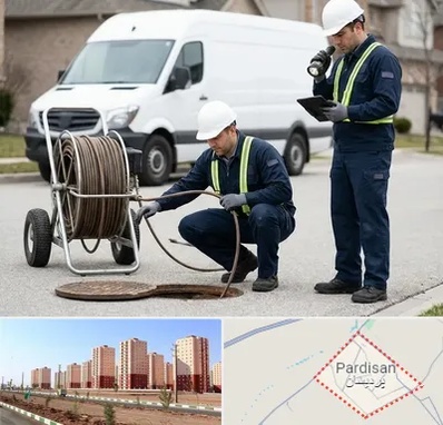 چاه بازکنی و تخلیه چاه در پردیسان قم