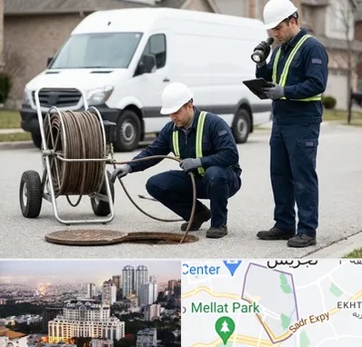 چاه بازکنی و تخلیه چاه در الهیه 