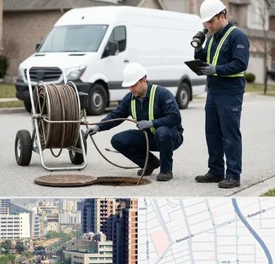 چاه بازکنی و تخلیه چاه در خیابان بهشتی