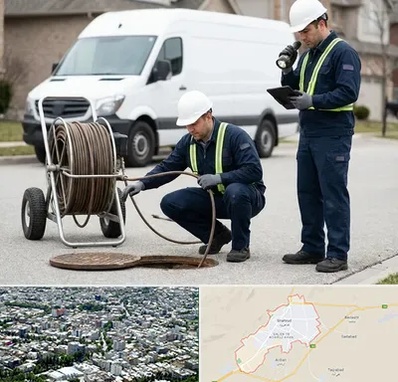 چاه بازکنی و تخلیه چاه در شاهرود