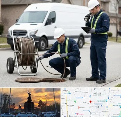 چاه بازکنی و تخلیه چاه در میدان حر 