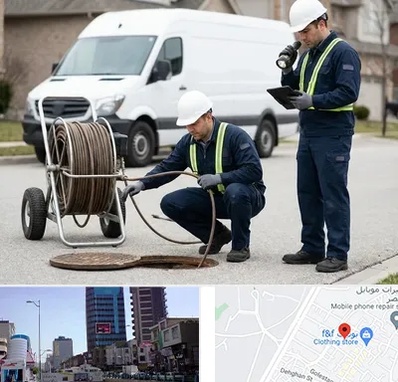 چاه بازکنی و تخلیه چاه در چهارراه طالقانی کرج