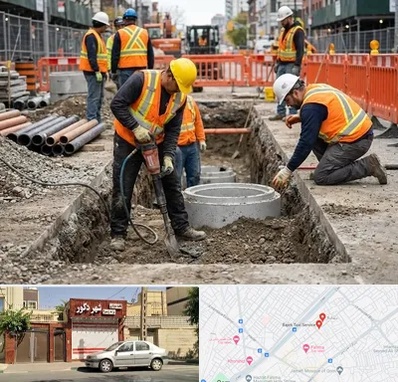 حفر چاه فاضلاب در باجک قم
