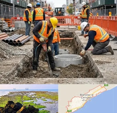 حفر چاه فاضلاب در بندرلنگه
