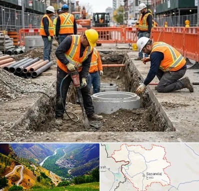 حفر چاه فاضلاب در کردستان