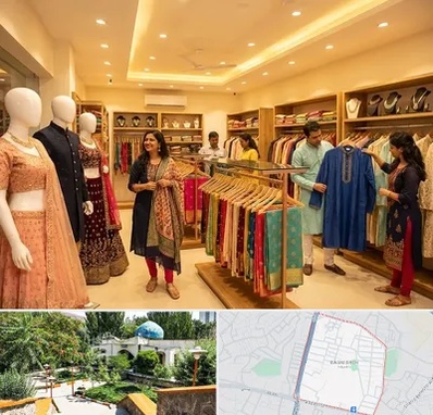 لباس هندی در باغمیشه تبریز 