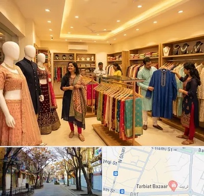 لباس هندی در تربیت تبریز 