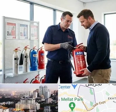 کپسول آتش نشانی در الهیه 