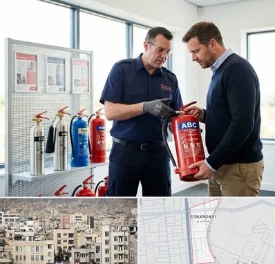 کپسول آتش نشانی در اسکندری