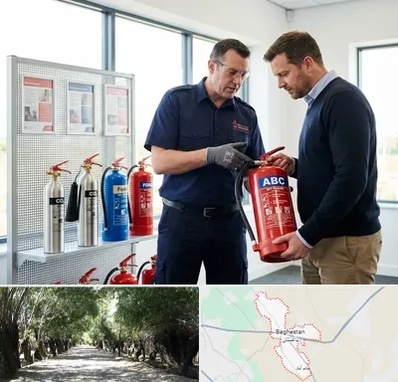 کپسول آتش نشانی در باغستان