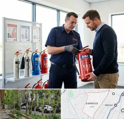 کپسول آتش نشانی در دروس