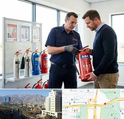 کپسول آتش نشانی در حقانی 