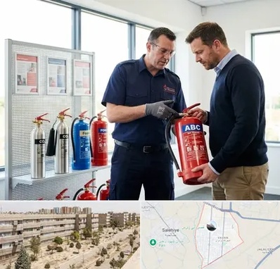 کپسول آتش نشانی در واوان اسلامشهر 