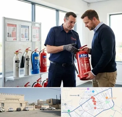 کپسول آتش نشانی در نواب اسلامشهر 