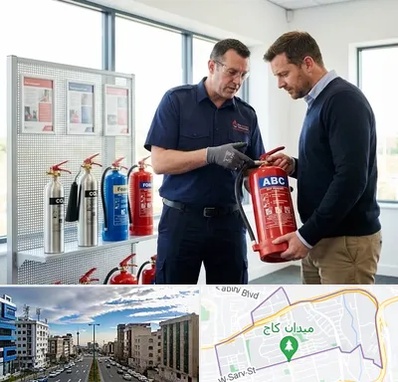 کپسول آتش نشانی در سعادت آباد 